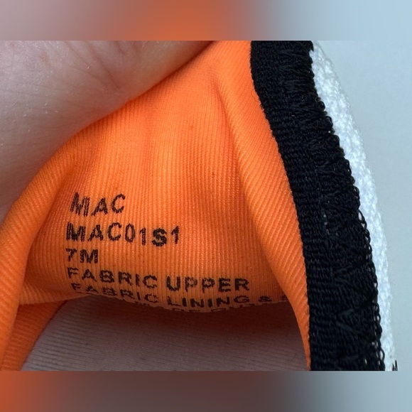 Steve Madden Mac White Multi Sneakers - Sz 7 - Picture 9 of 12